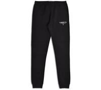 Lambretta Mens Logo Joggers Fleece Lined Tracksuit Bottoms Jogging - Black - 3XL