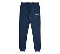 Lambretta Mens Logo Joggers Fleece Lined Tracksuit Bottoms Jogging - Navy - S