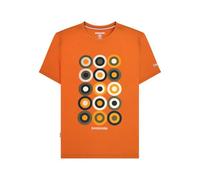 Lambretta Mens Mod Target Short Sleeve T-Shirt - Apricot - 4XL