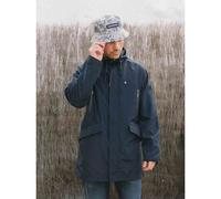 Lambretta Mens Heaton Waterproof Parka Jacket - Navy - L