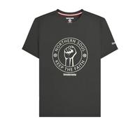 Lambretta Mens Northern Soul Retro T-Shirt -Iron Grey - L
