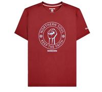 Lambretta Mens Northern Soul T Shirts (UK, Alpha, M, Regular, Regular, Burgundy)