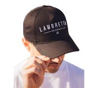 Lambretta Men's Originals Cap in Black Lambretta Black One Size