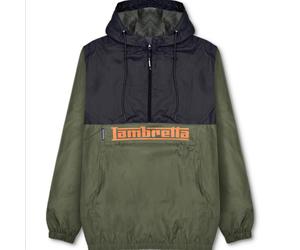 Lambretta Mens Over The Head Scooter Hooded Windbreaker Jacket