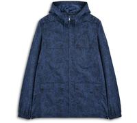 Lambretta Mens Paisley Field Jacket Hooded Pocketed Coat Warm Full Zip Scooter