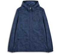 Lambretta Mens Paisley Field Jacket Hooded Pocketed Coat Warm Full Zip Scooter