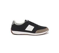 Lambretta Men's Piston Trainer, Black, UK Size 12