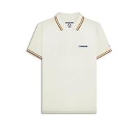 Lambretta Mens Polo Shirt, XXL, Jetstream/Tobacco