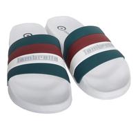 Lambretta Mens Prince Slides White/Green 11