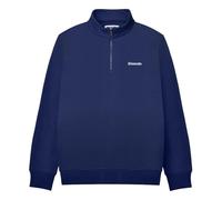 Lambretta Mens Quarter Zip Pullover Sweater Sweatshirt Top - XL Navy