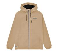 Lambretta Mens Ripstop Hooded Harrington Jacket - Stone - 3XL