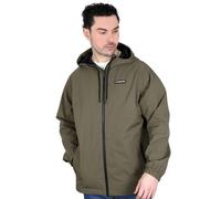 Lambretta Men's Ripstop Hooded Jacket in Khaki | Size: Small Lambretta Khaki S