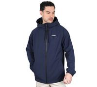 Lambretta Men's Ripstop Hooded Jacket in Navy | Size: Large Lambretta Navy L