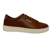 Lambretta Mens Robbie Low Rise Lace Up Memory Foam Trainers - Tan - 8 UK