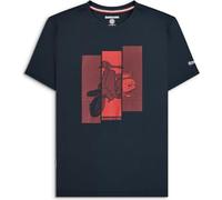 Lambretta Mens Scooter Graphic Short Sleeve T-Shirt - Navy - 3XL