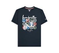 Lambretta Mens Sct Brnd T Blue XXL