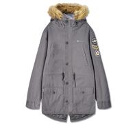 Lambretta Mens Sherpa Lined Parka (4XL) (Iron)