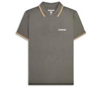 Lambretta Mens Short Sleeve Polo Shirt (UK, Alpha, 4XL, Regular, Regular, Granite)