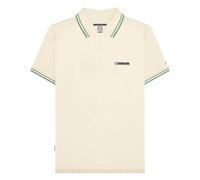 Lambretta Mens Short Sleeve Polo Shirt (UK, Alpha, 4XL, Regular, Regular, Tofu/Green)