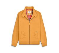Lambretta Mens Shower Resistant Harrington Bomber Jacket - Mustard - M