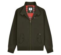 (S, Khaki Brown) Lambretta Mens Shower Resistant Harrington Jacket