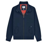 Lambretta Mens Shower Resistant Harrington Jacket - Navy - Navy - L