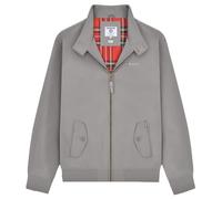Lambretta Mens Shower Resistant Harrington Jacket (S) (Dark Grey)