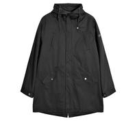 (L, Black) Lambretta Mens Shower Resistant Parka