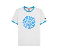 (XXL, White) Lambretta Mens SS24 Ringer Festival T-Shirt