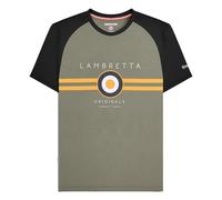 Lambretta Mens SS24 Target Raglan T-Shirt