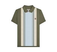 Lambretta Mens SS25 Classic Polo Shirt (4XL) (Khaki Green)
