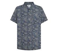 Lambretta Mens SS25 Paisley Shirt - Navy - 4XL - Navy