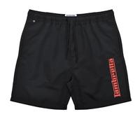 Lambretta Mens SS25 Swim Shorts (40R) (Black)
