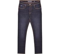 Lambretta Mens Stafford Slim Fit Denim Jeans - Dark Navy - 40R