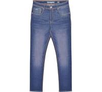 Lambretta Mens Stafford Slim Jeans (34L) (Mid Blue)