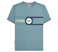 Lambretta Men's Target Band T-Shirt in Light Blue | Size: Small Lambretta Light Blue S