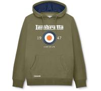 Lambretta Mens Target Hoodie Green 3XL