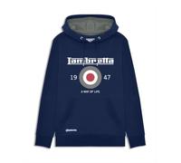 Lambretta Mens Target Pullover Hooded Sweatshirt Hoodie - Navy - 3XL