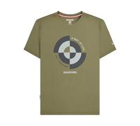 Lambretta Mens Target Quadrant Tee Big & Tall T-Shirt Short Sleeve - Khaki - 5XL