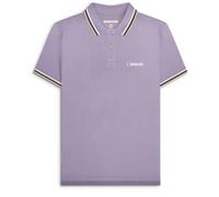 Lambretta Mens Tip Polo Dusk White M