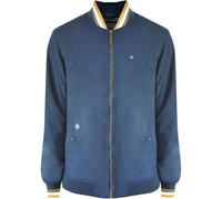 Lambretta Mens Triple Tipped Monkey Zipped Bomber Jacket