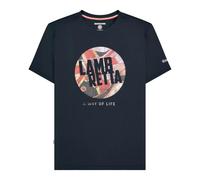 (XL, Navy) Lambretta Mens Union Jack T-Shirt
