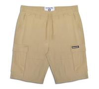 Lambretta Mens Utility SS25 Cargo Shorts (34R) (Stone)