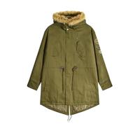 Lambretta Mens Vintage Parka (UK, Alpha, M, Regular, Regular, Khaki)