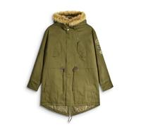 Lambretta Mens Vintage Parka (UK, Alpha, XL, Regular, Regular, Khaki)