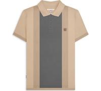 Lambretta Mens Vintage Short Sleeve Polo Shirt (UK, Alpha, XL, Regular, Regular, Stone)