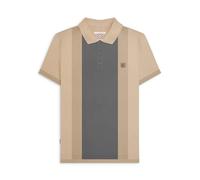 Lambretta Mens Vintage Short Sleeve Polo Shirt (UK, Alpha, XL, Regular, Regular, Stone)