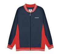 Lambretta Mens Vintage Track Jacket - Navy/Red/White - S - Navy/Red/White