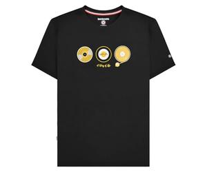 Lambretta Mens Vinyl Short Sleeve Cotton T-Shirt Graphic Top Casual Tee