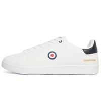 Lambretta Pinball Mens White Casual Trainer - Size 9 UK - White